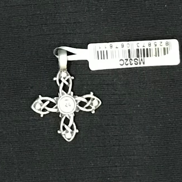 BICO Australia Cross Pendant with clear Rhinestone - Picture 1 of 1